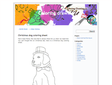 Tablet Screenshot of coloring-drawing.ca